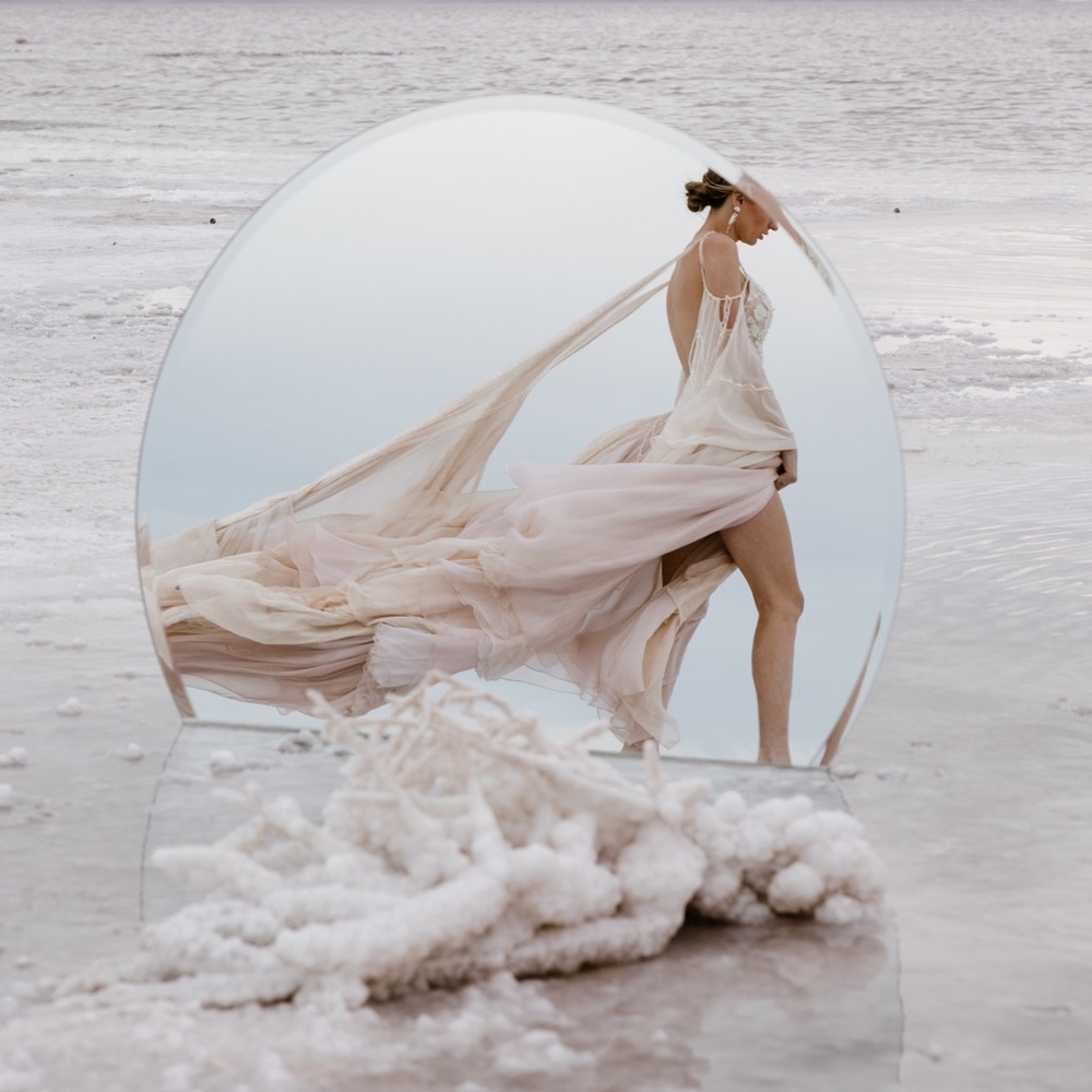 @Dacigowns custom one of a kind wedding dress, would fit a size 2-6